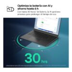 LG Gram 14ZD90T-G.AX78B Portatile 14" Intel Core Ultra 7 255H - 16 GB - SSD da 1 TB - Colore nero - Tastiera QWERTY (ES) - immagine 3
