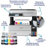 Epson EcoTank ET5185 Stampante multifunzione A4 a colori Fax Duplex WiFi 37 ppm - ADF da 35 fogli - immagine 5