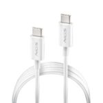 NGS ZYRO 60W-1 Cavo da USB-C a USB-C - Ricarica rapida - 480 Mbps - 15 W - 1 metro - Colore bianco - immagine 2