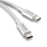 NGS ZYRO 60W-1 Cavo da USB-C a USB-C - Ricarica rapida - 480 Mbps - 15 W - 1 metro - Colore bianco - immagine 3