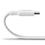 NGS ZYRO 60W-1 Cavo da USB-C a USB-C - Ricarica rapida - 480 Mbps - 15 W - 1 metro - Colore bianco - immagine 4