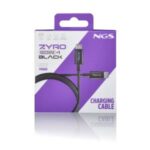 NGS ZYRO 60W-1 Cavo da USB-C a USB-C - Ricarica rapida - 480 Mbps - 15 W - 1 metro - Colore nero - immagine 5