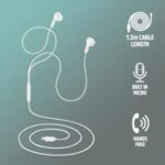 NGS CROSS GLIDE Auricolari intraurali con microfono - USB-C - Pulsante multifunzione - Colore bianco - immagine 4