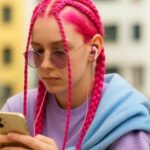 NGS CROSS FLIP Auricolari intraurali con microfono - Jack 3,5 mm - Pulsante multifunzione - Colore rosa - immagine 4