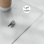 Leitz Tappetino da scrivania grande 80x40 cm - Spessore 2 mm - Antiscivolo - Impermeabile - Colore grigio - immagine 4