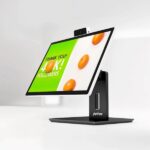 AVPos Chiosco self-service da tavolo CD22 - 22 pollici touchscreen - I3 10a generazione - 8 GB di memoria - SSD 256 GB - Scanner 2D - WIFI - Colore nero - immagine 4