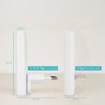 Adattatore da viaggio Tooq - Compatibile con UE, KR, Regno Unito - Tecnologia GaN 65W - Porta USB-C PD e USB-A QC - Colore bianco - immagine 5