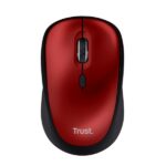 Trust Ivy+ Mouse wireless  - 1600 dpi - Compatto - 12 mesi di autonomia - Colore rosso - immagine 2