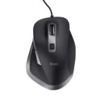 Trust Fyda Mouse USB 5000 dpi - 6 pulsanti - Cavo da 1,50 m - Colore nero - immagine 3