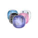 Mars Gaming MHIB2 Cuffie Bluetooth 5.4 - Microfono integrato - Autonomia fino a 7 ore - Indicatore LED - Semitrasparente - 60x60x30 mm - Colore bianco - immagine 5