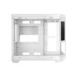Mars Gaming MC‑3TCORELCDM Minitorre ultracompatta - Supporto MicroATX/Mini-ITX - Triplo vetro temperato - Schermo IPS da 7,2" personalizzabile - 5 slot di espansione - 435x287x370 mm - Colore bianco - immagine 4