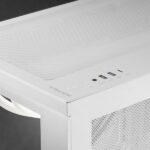Mars Gaming MC-3TCORELCD Case torre ATX - Schermo IPS da 7,2" personalizzabile - Triplo vetro temperato - Supporto per raffreddamento a liquido fino a 360 mm - 7 slot di espansione - 440x286x401 mm - Colore bianco - immagine 4