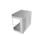 Mars Gaming MC-3TCOREM Minitorre ultracompatta - Supporto MicroATX/Mini-ITX - Triplo vetro temperato - Doppia camera - 5 slot di espansione - 435x287x370 mm - Colore bianco - immagine 2