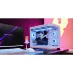Mars Gaming MC-3TCOREM Minitorre ultracompatta - Supporto MicroATX/Mini-ITX - Triplo vetro temperato - Doppia camera - 5 slot di espansione - 435x287x370 mm - Colore bianco - immagine 4