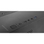 Mars Gaming MC-3TLITE Minitorre ultracompatta - Ventola da 120 mm FRGB integrata - Triplo vetro temperato - Supporto MicroATX/Mini-ITX - 4 slot di espansione - 337 x 276 x 342 mm - Colore bianco - immagine 4
