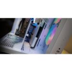 Mars Gaming MCA-GCBPRO Supporto per scheda grafica GPU - Regolabile in altezza - Base magnetica antiscivolo - Acciaio - 100x40x144 mm - Colore bianco - immagine 5