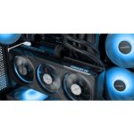 Mars Gaming MCA-PCIE40 Cavo di prolunga riser PCIe 4.0 X16 flessibile - Schermatura EMI - Connettore femmina a 90º - Lunghezza 30 cm - Colore nero - immagine 2