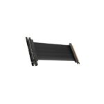 Mars Gaming MCA-PCIE40 Cavo di prolunga riser PCIe 4.0 X16 flessibile - Schermatura EMI - Connettore femmina a 90º - Lunghezza 30 cm - Colore nero - immagine 4