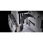 Mars Gaming MCA-PCIE40 Cavo di prolunga riser PCIe 4.0 X16 flessibile - Schermatura EMI - Connettore femmina a 90º - Lunghezza 30 cm - Colore nero - immagine 5
