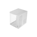 Mars Gaming MC-CURV Case Tower ATX - Vetro temperato curvo continuo - Doppia camera - Connettività USB-C e USB 3.0 - 7 slot di espansione - 343x286x353 mm - Colore bianco - immagine 3