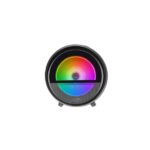 Mars Gaming MC-CYLON Minitorre ultracompatta - Ventola frontale RGB Chroma da 200 mm - Ventola posteriore da 120 mm - Supporto MicroATX/Mini-ITX - 3 slot di espansione - 460x330x325 mm - Colore nero - immagine 3