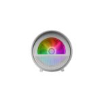 Mars Gaming MC-CYLON Minitorre ultracompatta - Ventola frontale RGB Chroma da 200 mm - Ventola posteriore da 120 mm - Supporto MicroATX/Mini-ITX - 3 slot di espansione - 460x330x325 mm - Colore bianco - immagine 3