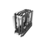 Mars Gaming MC-EDGE Case Tower ATX - Supporto per raffreddamento a liquido - Triplo vetro temperato - Formato Open Air - 7 slot di espansione - Colore nero - immagine 2
