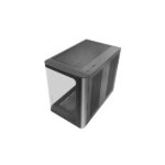 Mars Gaming MC-FUSION Case Tower ATX - Vetro temperato curvo continuo - Supporta raffreddamento a liquido - Capacità fino a 10 ventole - 7 slot di espansione - Colore nero - immagine 2