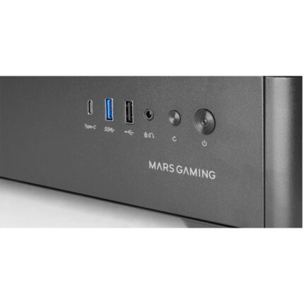 2" personalizzabile - Vetro temperato frontale e laterale - Doppia fotocamera - 7 slot di espansione - 460x482x210mm - Colore nero