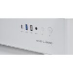 Mars Gaming MC-LCDPRO Case Tower ATX - Schermo IPS da 7,2" personalizzabile - Vetro temperato frontale e laterale - Doppia fotocamera - 7 slot di espansione - 460x482x210 mm - Colore bianco - immagine 4