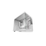2" personalizzabile - Vetro temperato frontale e laterale - Doppia fotocamera - 7 slot di espansione - 425x360x288 mm - Colore bianco