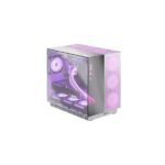 Mars Gaming MC-NOVA3 Case Tower E-ATX - Alluminio di grado aerospaziale - Triplo vetro cromato - 7 slot di espansione - 7 slot di espansione - Compatibile con raffreddamento a liquido - Colore alluminio - immagine 3