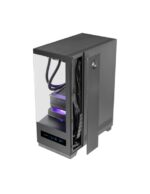 Mars Gaming MC-PULSAR Case Tower ATX - Doppio vetro temperato - Display LCD - Gestione cavi - 453x350x196mm - Colore nero - immagine 2