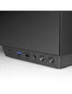 Mars Gaming MC-PULSAR Case Tower ATX - Doppio vetro temperato - Display LCD - Gestione cavi - 453x350x196mm - Colore nero - immagine 3