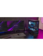 Mars Gaming MC-PULSAR Case Tower ATX - Doppio vetro temperato - Display LCD - Gestione cavi - 453x350x196mm - Colore nero - immagine 4
