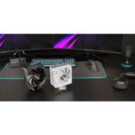 Mars Gaming MCPU-X4 Dissipatore CPU con 230 W di potenza - Ventola PWM da 120 mm - 4 heatpipe HCT - Alette in alluminio - 120 x 68 x 154 mm - Colore nero - immagine 5