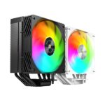 Mars Gaming MCPU-X5ARGB Dissipatore CPU con 280W di potenza - Ventola PWM da 120mm - Illuminazione ARGB - 5 Heatpipe HCT - Colore nero - immagine 5