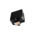 Mars Gaming MCPU-X5 Dissipatore CPU con potenza 280 W - Ventola PWM da 120 mm - 5 heatpipe HCT - Prestazioni ultrasilenziose - Colore bianco - immagine 3