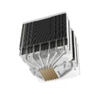 Mars Gaming MCPU-XU6 Dissipatore CPU con potenza 350W - Ventola PWM da 120mm - 6 Heatpipe HCT - Alette in alluminio - Colore bianco - immagine 3