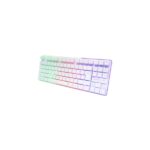 Mars Gaming MCPWTKL Combo Pack Gaming 3in1 - Tastiera ibrida H-Mech formato TKL - Disposizione italiana QWERTY IT - Mouse 3200 dpi - Interruttori HUANO - Colore bianco - immagine 2