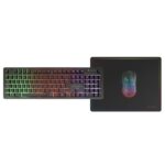 Mars Gaming MCPWX Combo Pack Gaming 3in1 - Tastiera ibrida H-Mech - Disposizione QWERTY ES - Mouse 3200dpi - Interruttori HUANO - Colore nero - immagine 2
