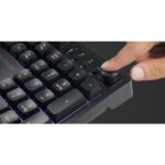 Mars Gaming MCPWX Combo Pack Gaming 3in1 - Tastiera ibrida H-Mech - Disposizione francese AZERTY FR - Mouse 3200 dpi - Interruttori HUANO - Colore nero - immagine 4