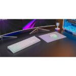 Mars Gaming MCPWX Combo Pack Gaming 3in1 - Tastiera ibrida H-Mech - Disposizione QWERTY ES - Mouse 3200dpi - Interruttori HUANO - Colore bianco - immagine 5