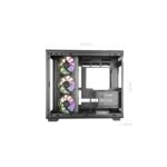 Mars Gaming MC-REV Case Tower ATX - Tre ventole ARGB - Doppio vetro temperato - Doppia camera - 7 slot di espansione - 423x278x443mm - Colore nero - immagine 2