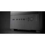 Mars Gaming MC-SE2 Case Tower ATX - Ventola da 120 mm FRGB integrata - Vetro temperato senza cornice - Doppia camera - 5 slot di espansione - 388 x 197 x 304 mm - Colore nero - immagine 3