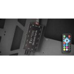 Mars Gaming MC-TITAN Case Tower ATX - Finestre laterali in vetro temperato - Illuminazione ARGB - Hub di illuminazione con telecomando - 7 slot di espansione - Colore nero - immagine 3
