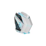 Mars Gaming MC-TITAN Case Tower ATX - Finestre laterali in vetro temperato - Illuminazione ARGB - Hub di illuminazione con telecomando - 7 slot di espansione - Colore bianco - immagine 4