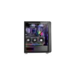 Mars Gaming MC-VAULT Case Tower ATX - 4 ventole ARGB da 120 mm - Finestra laterale in vetro temperato - Griglia frontale e superiore - 7 slot di espansione - Colore nero - immagine 2