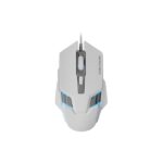 Mars Gaming MM024 Mouse da gioco ottico - Sensore 4000 dpi - Interruttori HUANO - Illuminazione RGB - 127 x 73 x 35 mm - Colore bianco - immagine 2