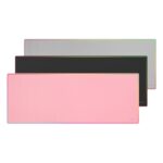 Mars Gaming MMP224 Tappetino extra large - Base antiscivolo - Superficie nanotessile flessibile - 880x330x3 mm - Colore rosa - immagine 2